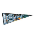 Printed Strip Pennant (4"x10") Four Color Process Imprint